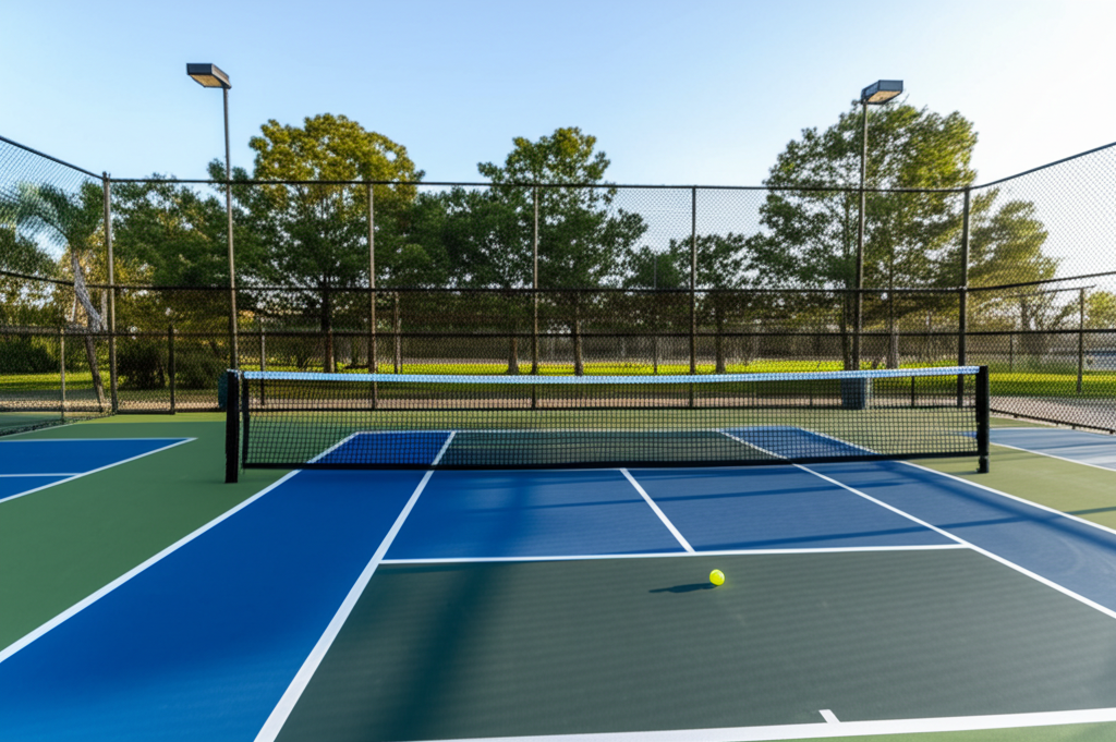 Pickleball court