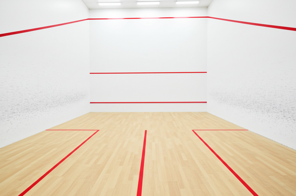 Squash court facility